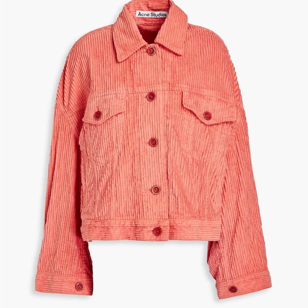 Acne studios coral jacket- slightly distressed corduroy- S/M